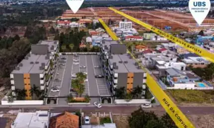 Apartamento 02 dorm à venda no bairro paraiso com 57 m² de área privativa - 1 vaga de garagem