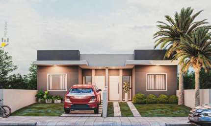 Casa 02 Dorm à venda no Bairro Jardim América com 63 m² de área privativa - 1 vaga de garagem