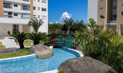 Apto andar alto face Oeste - 3 quartos com suite e 2 vagas em condomínio clube - Ecoville