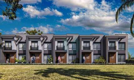 Sobrado duplex novo com 3 quartos, sendo 1 suite e 2 vagas - Vista Alegre