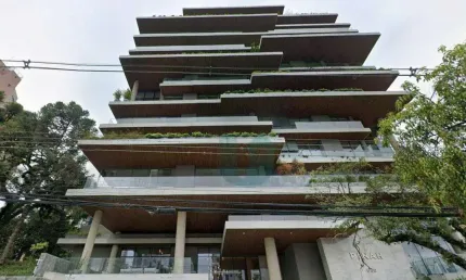 Apartamento de alto padrão com 4 quartos e 3 vagas no batel
