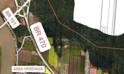 TERRENO COM EXCELENTE POTENCIAL LOGíSTICO NO BAIRRO VOLTA GRANDE, NAVEGANTES - SC