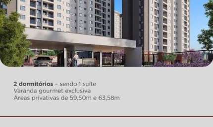 Apartamento para Venda em Indaiatuba, Jardim Santiago, 2 dormitórios, 1 suíte, 2 banheiros, 2 vagas