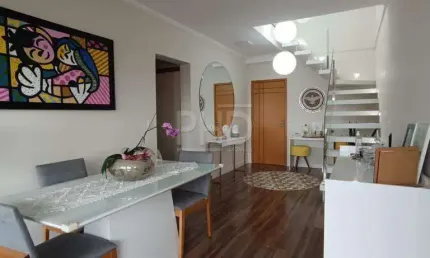 Excelente Cobertura Duplex 214 m² 4 quartos 1 Suíte 3 Vagas Com Lazer Completo