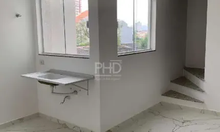 Cobertura à venda, 2 quartos, 1 suíte, 2 vagas, Santa Maria - Santo André/SP