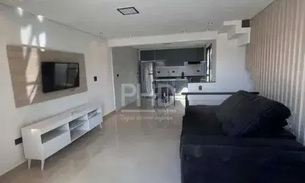 Sobrado à Venda, com 130m2, 2 Quartos, 2 Suítes, Lavabo, 4 Vagas, Parque João Ramalho, Santo André