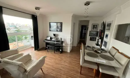 Apartamento à Venda, com 63m2, 2 Quartos, 1Suíte, 2 Banheiros, Varanda, 1 Vaga, Vila América Santo André