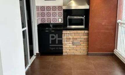 Apartamento à Venda, com 115m², 3 Quartos, 2 Suítes, 3 Banheiros, Varanda Gourmet, 2 Vagas, Vila Valparaíso, Santo André