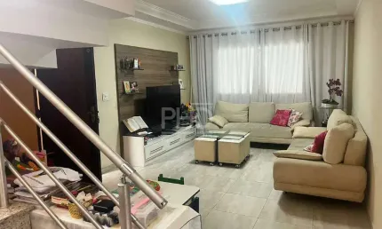 Sobrado à venda, 3 quartos, 3 suítes, 4 vagas, Parque Oratório - Santo André/SP