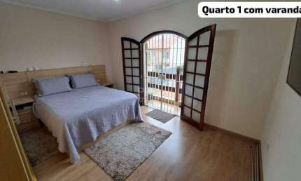 Sobrado à venda, 3 quartos, 1 suíte, 2 vagas, Vila Euclides - São Bernardo do Campo/SP