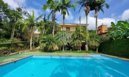 Chácara/sítio à venda, 3.000m², 4 quartos, 2 suítes, piscina, saída para represa, rio grande, são bernardo do campo