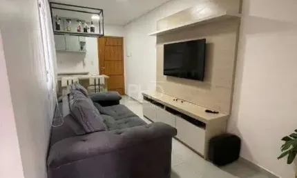 Cobertura à Venda com 90m², 2 Quartos, 2 Banheiros, 1 Vaga Coberta, Vila Vitória, Santo André - SP