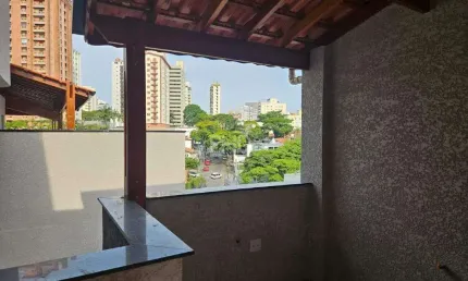 Cobertura à venda, 2 quartos, 2 suítes, 2 vagas, Vila Bastos - Santo André/SP