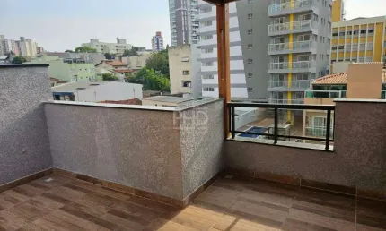 Cobertura à venda, 2 quartos, 2 suítes, 2 vagas, Vila Bastos - Santo André/SP