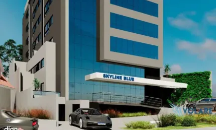 Apartamento moderno pronto para morar 2 quarto - skyline blue residence.