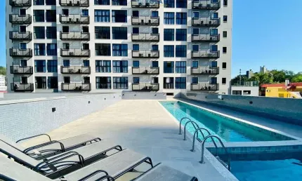 Apartamento 100% mobiliado 1 dormitório à venda - Centro de Blumenau