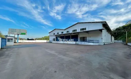Galpão com 4.000 m² na br 470 para locação | bairro fortaleza - blumenau!