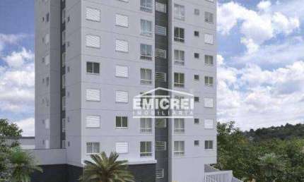 Apartamento com 2 dormitórios à venda, 54 m² por R$ 315.000,00 - Centro/ Guarani - Novo Hamburgo/RS