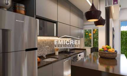Apartamento com 2 dormitórios à venda, 44 m² por R$ 253.000,00 - Santo André - São Leopoldo/RS