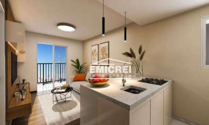 Apartamento com 1 dormitório à venda, 44 m² por R$ 249.440,92 - Centro - São Leopoldo/RS