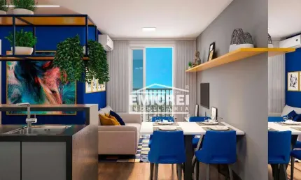 Apartamento à venda, 49 m² por R$ 248.344,00 - Feitoria - São Leopoldo/RS