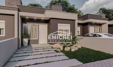 Casa com 2 dormitórios à venda, 62 m² por R$ 259.000,00 - Boa Vista - São Leopoldo/RS