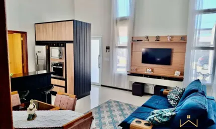 Casa em condomínio fechado com 3 quartos à venda na Rua Ottawa, 10, Jardim Montreal Residence, Indaiatuba, 99 m2 por R$ 880.000