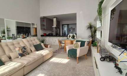 Casa em condomínio fechado com 3 quartos à venda na Rua Treze, 78, Jardim Residencial Dona Lucilla, Indaiatuba por R$ 1.700.000