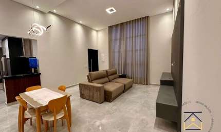 Casa em condomínio fechado com 3 quartos à venda na Rua Dois, 456, Jardim Laguna, Indaiatuba por R$ 1.275.000