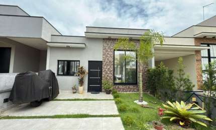 Casa em condomínio fechado com 3 quartos à venda na Rua Quatro, 47, Jardim Toscana, Indaiatuba por R$ 890.000