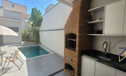 Casa em condomínio fechado com 3 quartos à venda na Avenida Dois, 84, Jardins do Império, Indaiatuba por R$ 1.295.000
