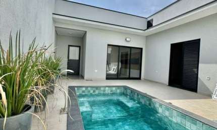 Casa em condomínio fechado com 3 quartos à venda na Rua Benedito Gadia, 25, Jardim Portal de Itaici, Indaiatuba por R$ 1.390.000