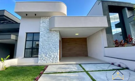 Casa em condomínio fechado com 3 quartos à venda na Rua 8, 87, Loteamento Park Gran Reserve, Indaiatuba por R$ 1.200.000