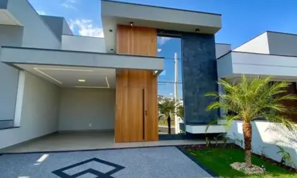 Casa em condomínio fechado com 3 quartos à venda na avenida mario gil, 111, loteamento park gran reserve, indaiatuba, 136 m2 por r$ 1.290.000