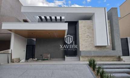 Casa Térrea à Venda no Condomínio Cyrela Landscape Esplanada – 3 Suítes, Cozinha com LED, Gourmet Integrado, Fachada Moderna | Sorocaba/SP