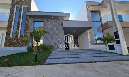 Casa térrea com 3 suítes no terras de são francisco – pronta para morar