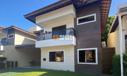 Casa em condomínio fechado com 4 quartos à venda na Clóvis Bevilaqua, 100, Edson Queiroz, Fortaleza por R$ 1.200.000