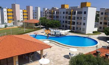 Apartamento com 3 quartos à venda na Avenida Central, 3605, Tabuba, Caucaia por R$ 375.000