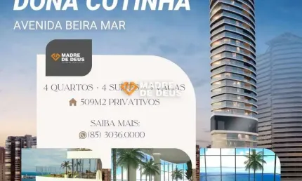 Apartamento com 4 quartos à venda na Avenida Beira Mar, 1680, Meireles, Fortaleza por R$ 9.827.497