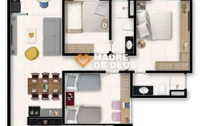 Apartamento com 3 quartos à venda na Ezequiel Campina, 737, Pedras, Eusébio por R$ 820.000