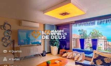 Cobertura com 4 quartos à venda na Marginal, 1, Tapera, Aquiraz por R$ 1.890.000