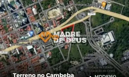 Terreno em condomínio fechado à venda na Avenida Ministro José Américo, 980, Cambeba, Fortaleza por R$ 12.000.000