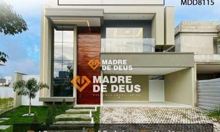 Casa em condomínio fechado com 4 quartos à venda na Atlântica, 2303, Cidade Alpha, Eusébio por R$ 1.680.000