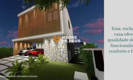 Casa em condomínio fechado com 4 quartos à venda na Alameda Atlantida, 4, Cidade Alpha, Eusébio por R$ 1.800.000