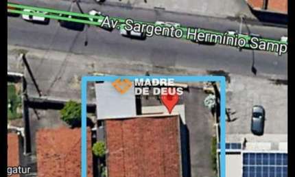 Terreno à venda na Avenida Sargento Hermínio Sampaio, 2459, São Gerardo, Fortaleza por R$ 1.355.900