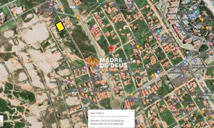 Terreno à venda na Rua Marlin Azul, 93, Porto das Dunas, Aquiraz por R$ 693.750