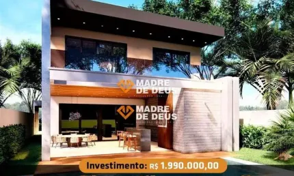 Casa em condomínio fechado com 4 quartos à venda na Alameda Atlântica, 2303, Cidade Alpha, Eusébio por R$ 1.800.000