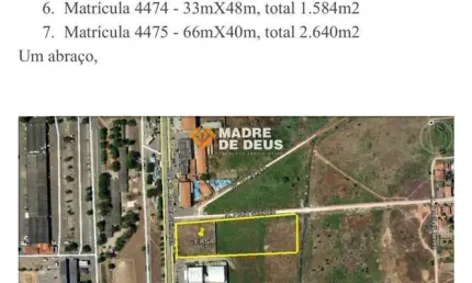 Terreno comercial à venda na Avenida Doutor Mendel Steinbruch, 1, Esplanada Novo Mondubim, Maracanaú por R$ 17.740.800