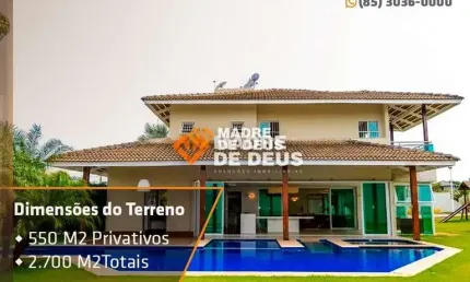 Casa com 5 quartos à venda na Francisca Das Gracas Feijo, 99, Precabura, Eusébio por R$ 3.000.000