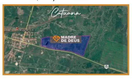 Terreno em condomínio fechado à venda na Catuana, 1, Catuana, Caucaia por R$ 30.000.000